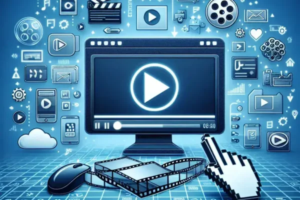"Person using YouTube video downloader software on a laptop, showcasing tools and methods for downloading videos, as discussed in the Complete Guide to YouTube Video Downloaders."