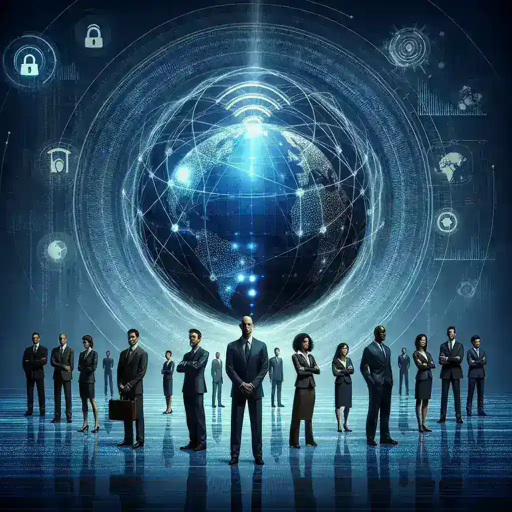 "Government telecommunications system security measures ensuring national interests protection, featuring secure communication technologies and infrastructure"
